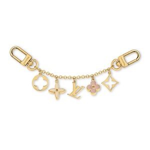 Louis Vuitton Fleur de Monogram Bag Charm Chain